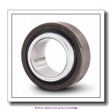 50 mm x 75 mm x 43 mm  skf GEM 50 ESL-2LS Radial spherical plain bearings