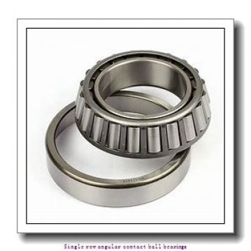 100 mm x 215 mm x 47 mm  skf 7320 BEGAP Single row angular contact ball bearings