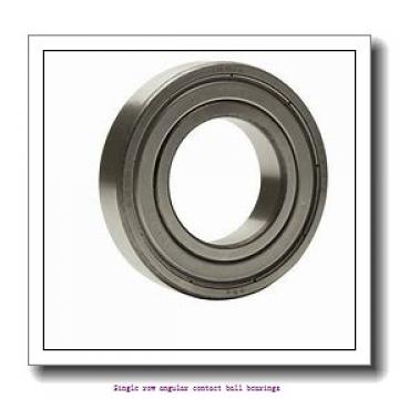 105 mm x 190 mm x 36 mm  skf 7221 BECBP Single row angular contact ball bearings