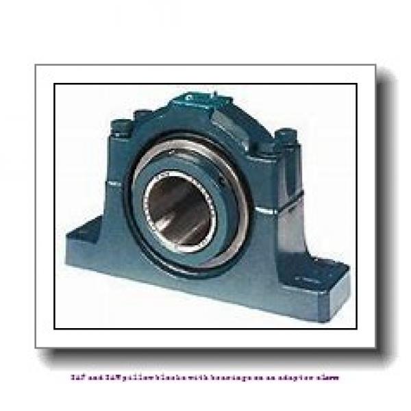 skf FSAF 22616 x 2.3/4 SAF and SAW pillow blocks with bearings on an adapter sleeve #1 image