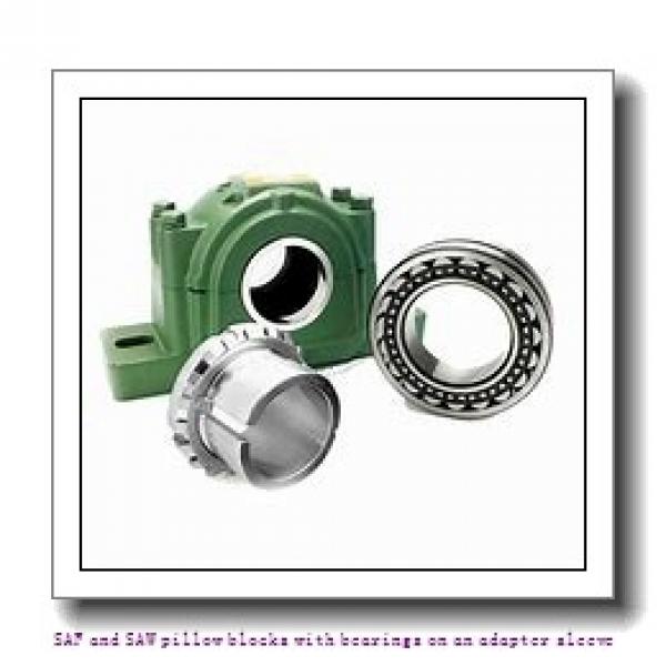 skf SAFS 22516 TLC SAF and SAW pillow blocks with bearings on an adapter sleeve #1 image