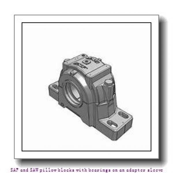 skf SAFS 22524 x 4.1/8 T SAF and SAW pillow blocks with bearings on an adapter sleeve #1 image