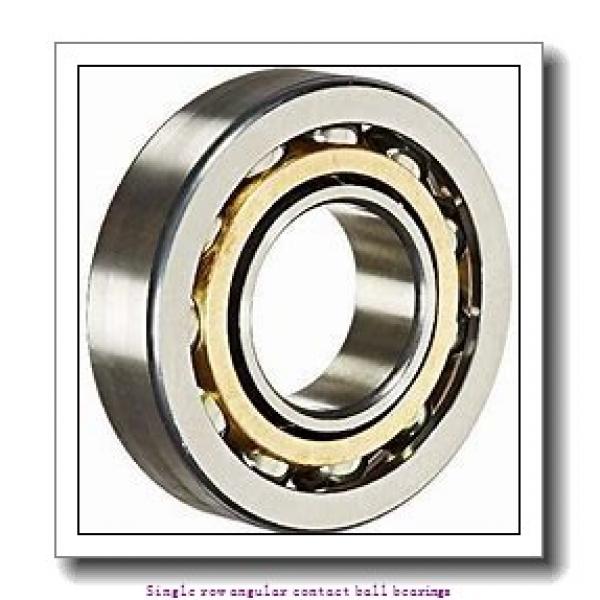 105 mm x 190 mm x 36 mm  skf 7221 BECBM Single row angular contact ball bearings #2 image