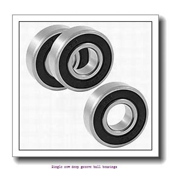 15 mm x 32 mm x 9 mm  NTN 6002NR Single row deep groove ball bearings #1 image