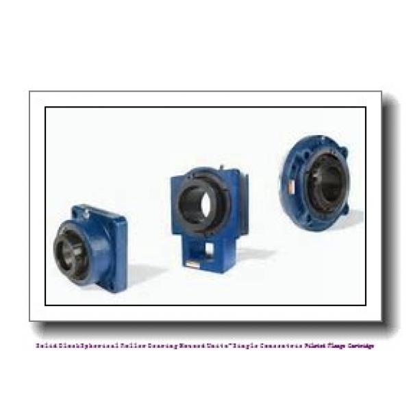 timken QVFX28V125S Solid Block/Spherical Roller Bearing Housed Units-Single V-Lock Round Flange Block #1 image